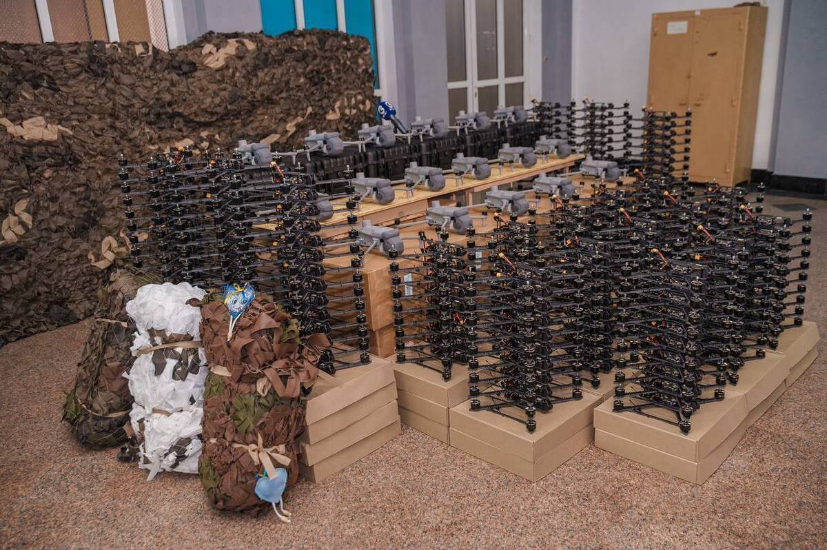Міжрегіональний координаційний гуманітарний штаб передав 3-й штурмовій та 120-й бригадам FPV-дрони, Matrice 4-E та маскувальні сітки