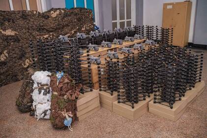 Міжрегіональний координаційний гуманітарний штаб передав 3-й штурмовій та 120-й бригадам FPV-дрони, Matrice 4-E та маскувальні сітки