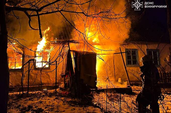 Пожежі в області призвели до загибелі людини та госпіталізації дитини 