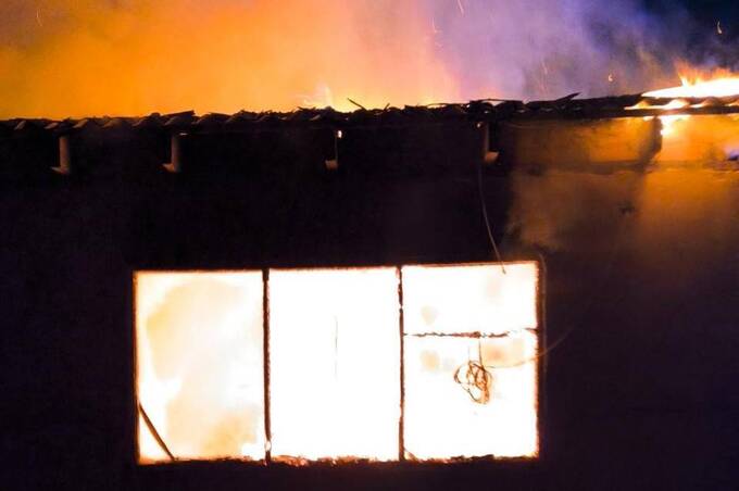 У Вінниці під час пожежі в прибудові до складу загинув 61-річний чоловік