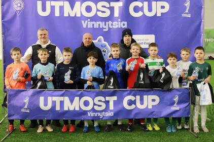 Юні футболісти «Ниви» здобули золото Winter Utmost Cup: команду підтримує Андрій Опанасюк