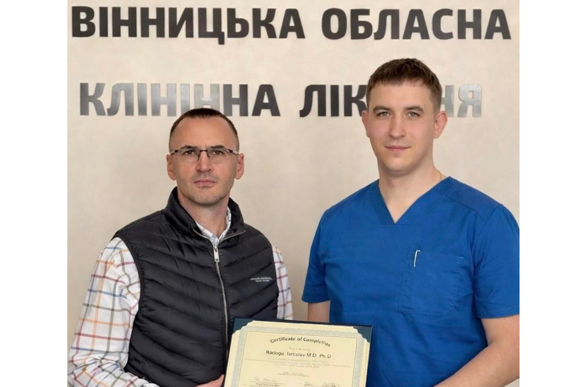 Лікар вінницької «Пироговки» пройшов стажування у провідному онкологічному центрі Японії