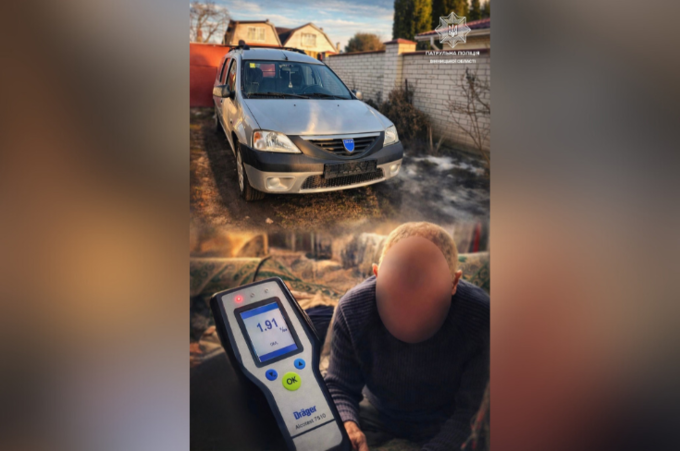 У Вінниці п’яний водій спричинив ДТП і втік з місця аварії