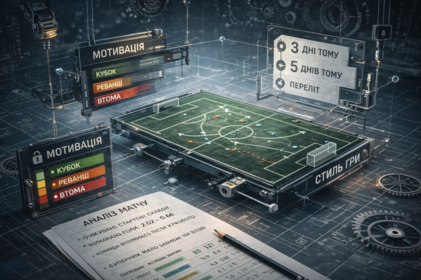Топмач: як скласти власну ‘передматчеву картку’ - форма команди, календар, мотивація, стиль гри