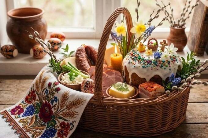 Перелік речей, які категорично заборонено класти у великодній кошик для освячення