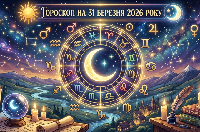 Гороскоп на 31 березня 2026 року: день, коли життя дає другий шанс