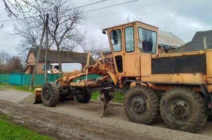 У Вінницькій громаді розпочали грейдерування вулиць у приватному секторі