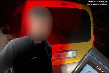 Під час комендантської години на Вінниччині зупинили п’яного водія