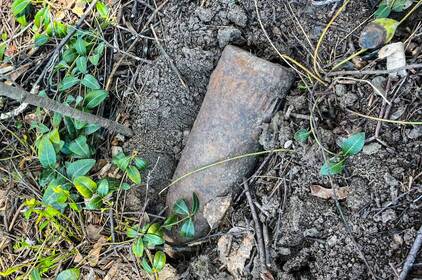 На кладовищі Турбівської громади виявили боєприпаси часів Другої світової