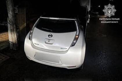 У Вінниці п’яний водій намагався втекти від патрульних