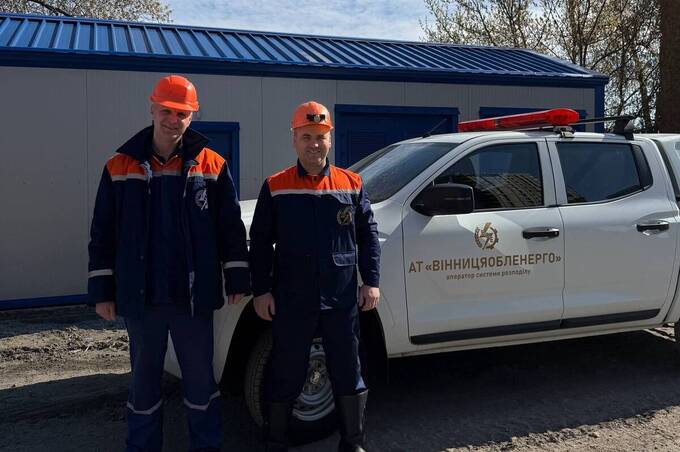Вінницькі енергетики за 45 хвилин відновили світло для мешканців району Корея