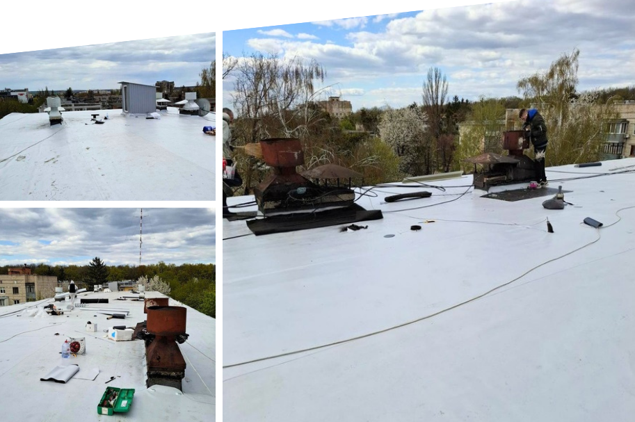 У Вінниці ремонтують дахи за кошти інвестора: на покрівлях встановлять сонячні електростанції