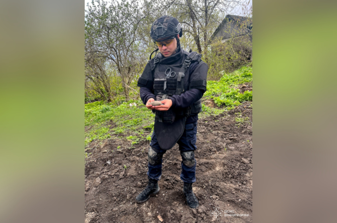 У двох селах Вінниччини виявили та знищили вибухонебезпечні предмети