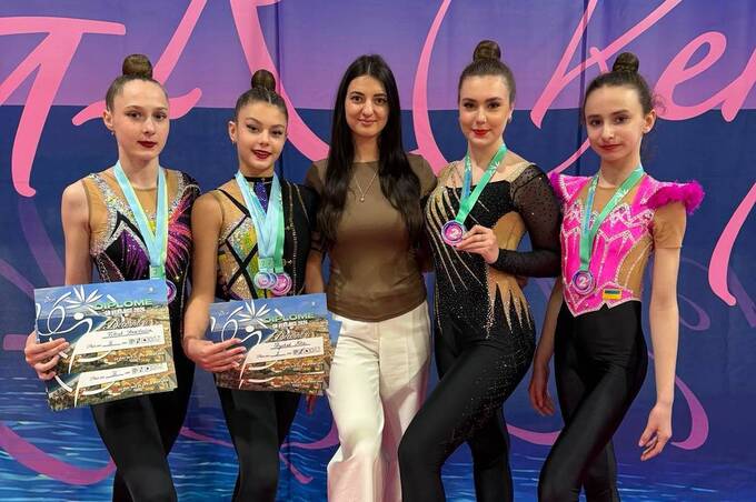 Вінницькі гімнастки здобули призові місця на міжнародному турнірі у Франції