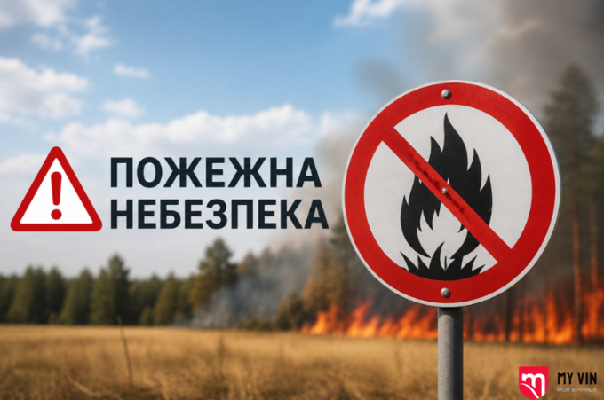 Жителів Вінниччини попередили про пожежну небезпеку: якою буде погода найближчими днями