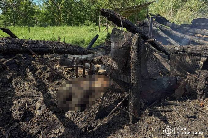 На Вінниччині через недопалок у полум'ї загинув чоловік