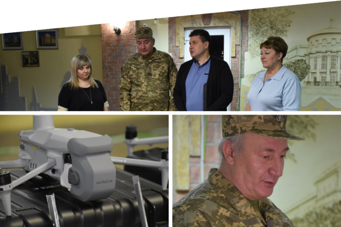 Команда Міжрегіонального координаційного гуманітарного штабу передала техніку бійцям 14-ої бригади імені князя Романа Великого