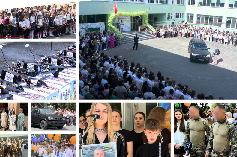 Вінницькі школи завершили навчальний рік передачею великої партії техніки та автівок для фронту