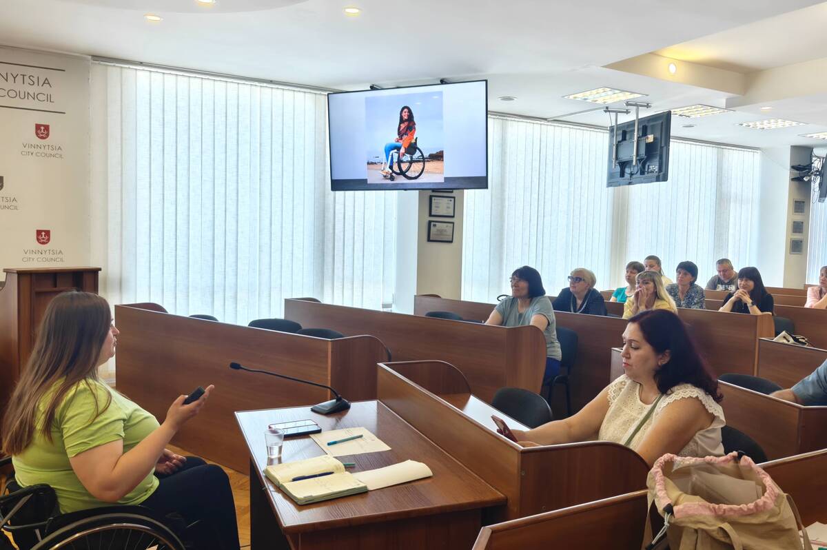 У Вінниці провели тренінг із безбар’єрності для керівників майже 30 ОСББ