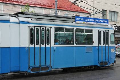 У Вінниці курсуватиме унікальний трамвай, який розповідає історії міста