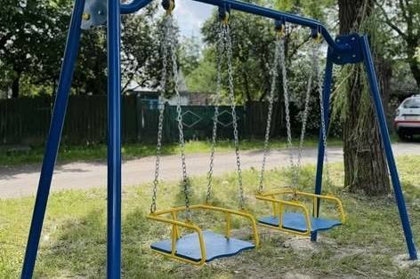 У Вінницьких Хуторах, Щітках та Писарівці завершили благоустрій дитячих майданчиків