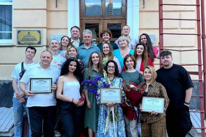 Вистава вінницького театру Садовського офіційно увійшла до Книги рекордів України
