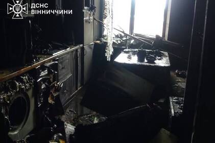 У Вінниці під час пожежі в будинку загинула 30-річна маломобільна жінка