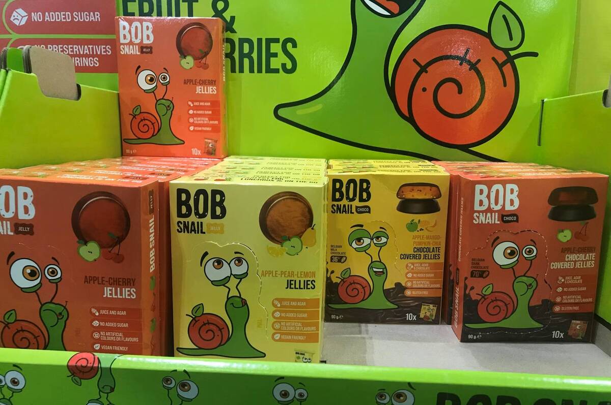 Вінницький бренд Bob Snail почали продавати в мережі Walmart у США