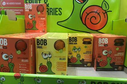Вінницький бренд Bob Snail почали продавати в мережі Walmart у США