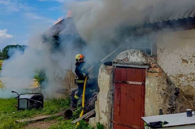 Замикання електромережі ледь не знищило будинок на Вінниччині