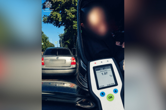 У Вінниці небайдужі громадяни допомогли затримати нетверезого водія