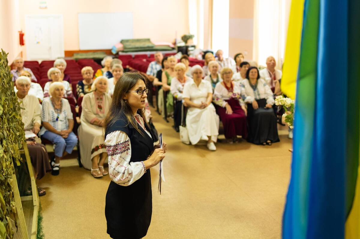 У Вінницькому терцентрі відзначили День Української Державності творчим заходом