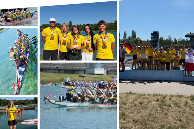 Вінницькі веслувальники вибороли 13 золотих медалей на Чемпіонаті Європи