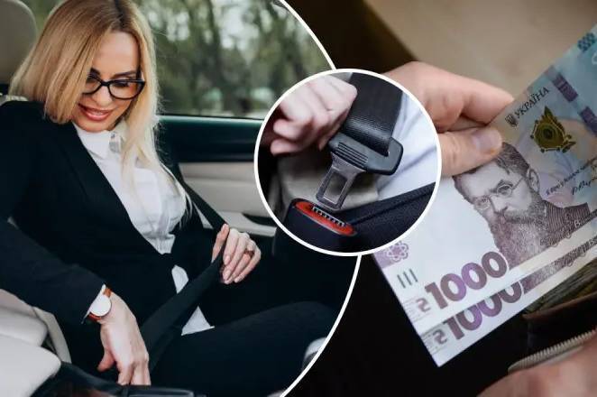 Пасажир не пристебнувся: хто насправді заплатить штраф