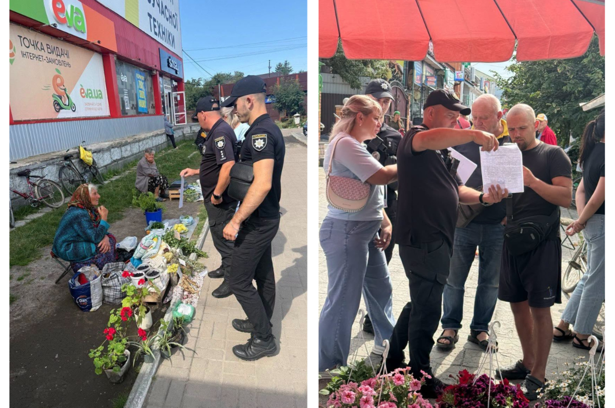 У Гайсині правоохоронці провели масштабний рейд проти стихійної торгівлі