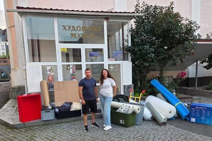 Вінницький художній музей отримав спеціальне обладнання від німецьких благодійників