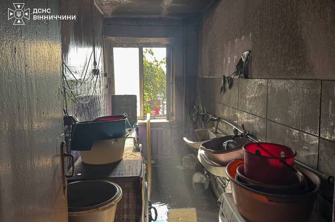 Пожежі у Вінниці та області: горіли гуртожиток, будинок і вагончик