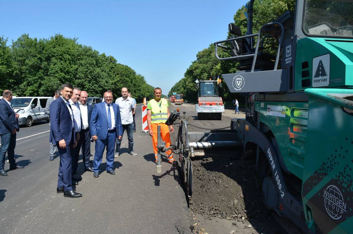 На Вінниччині наступного місця завершать ремонт на ділянці  траси міжнародного значення