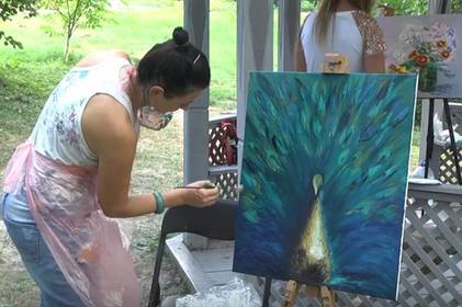 У Вінниці влаштовують майстер-класи для художників-аматорів