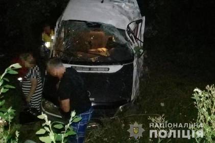 В ДТП  в Немирівському районі постраждало восьмеро людей