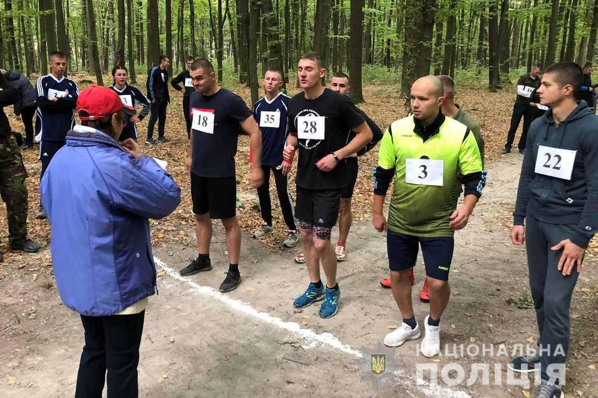 В Лісопарку відбулись  змагання з легкої атлетики серед силовиків