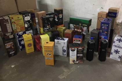 На Вінниччині вилучено партію фальсифікованого алкоголю  вартістю понад 1,4 млн.грн.