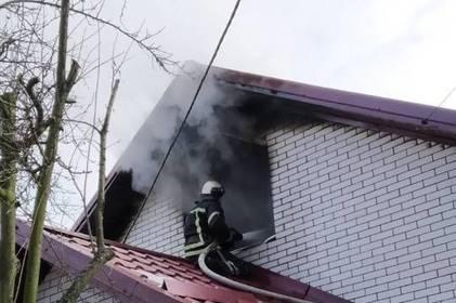 В с. Вінницькі Хутори на Різдво горів приватний будинок