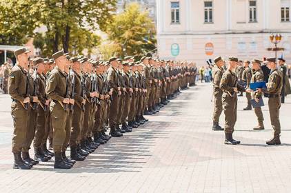 Військова частина 3008 використовуватиме малий герб Вінниці на своїх шевронах