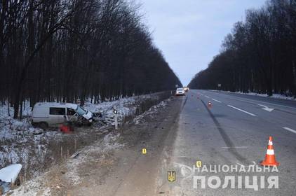 На Вінниччині зіштовхнулись два мікроавтобуси. Одна людина загинула