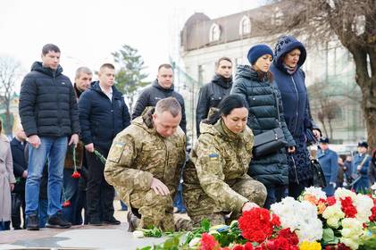 Вінничани вшанували пам’ять Героїв Небесної Сотні