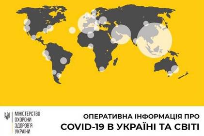 Оперативна інформація про поширення коронавірусної інфекції COVID-19 станом на 27 березня 2020 року