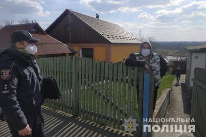 Вінницькі правоохоронці перевіряють осіб, які зобов'язались дотримуватися самоізоляції