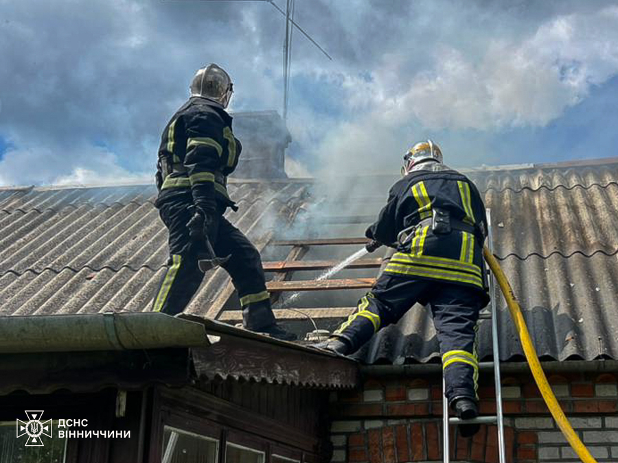 пожежа у Вінниці