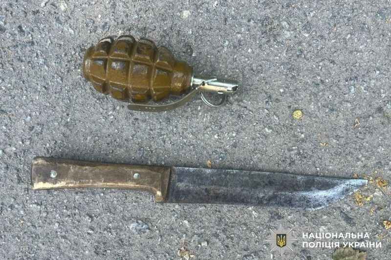 Вінничанин з гранатою тікав від поліції і ховався в лісі